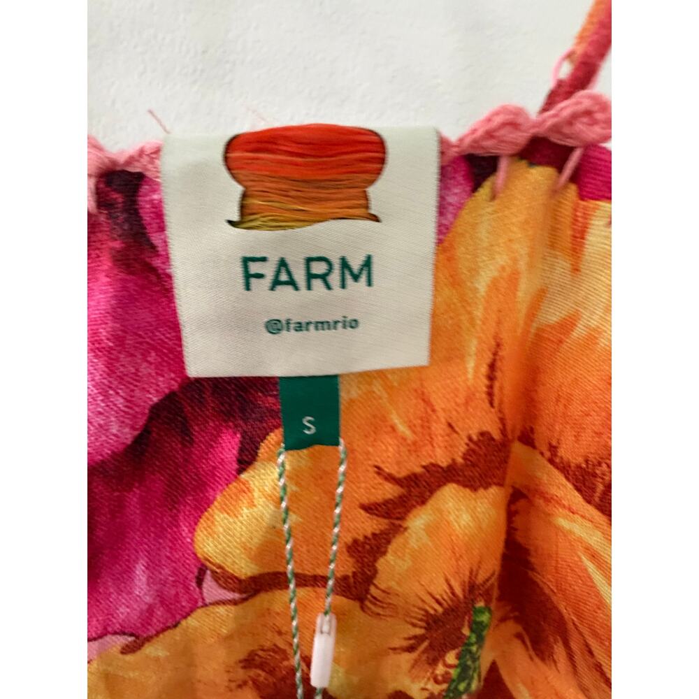 Farm Rio NEW Floral Midi Dress, Small - Picture 6 of 8